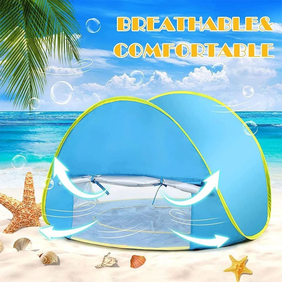 Tente de plage pour enfants, la solution idéale pour protéger votre enfant et assurer son confort